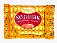 Козинак Арахисовый на фруктозе 110г Азовская КФ